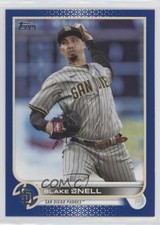 2022 Topps Series 2 Retail Royal Blue Blake Snell #414 0w7