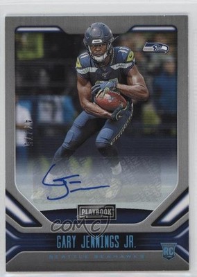 2019 Playbook Signatures Platinum 47/75 Gary Jennings Jr Rookie Auto RC 0jd0
