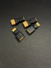 NEW 2pc RC XT90 To XT60 Plug Male Female Adapter Connector For RC FPV Drone Car