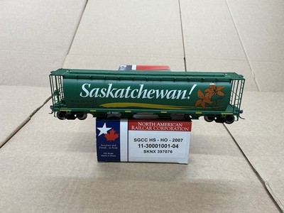 NARCORP PWRS HO-SPUR ZYLINDRISCHER GETREIDEBEHÄLTERWAGEN WAGEN SASKATCHEWAN KANADA!