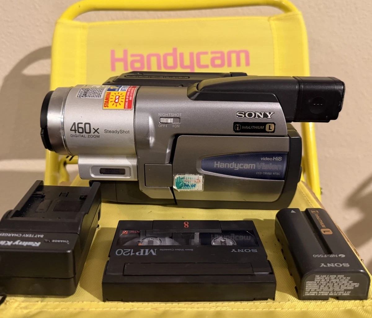 SONY VideoHi8Handycam CCD-TRV86 ① SONY CCD-TR86 NTSC HANDYCAM, UNTESTED SOLD AS IS | eBay