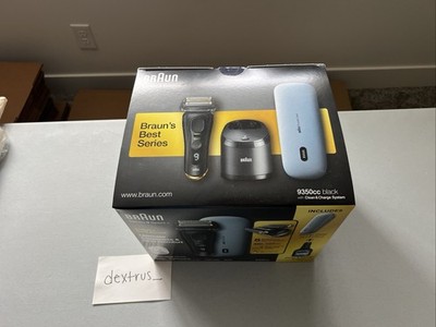 BRAUN Series 9 Sport Shaver Wet & Dry Clean Charge System & POWER