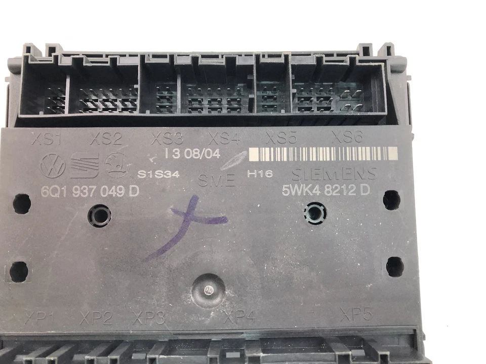 Centralina Seat Ibiza III 6L1 6Q1937049D 18083012 - Immagine 3 di 4