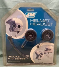 New Genuine J&M HS-BCD277-KHH Deluxe 277 Series Helmet Headset