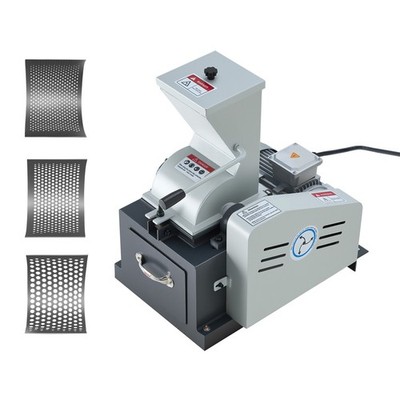 Uimoso 2.5KW Automatic Hammer Mill Crusher with 3 Interchangeable Screens