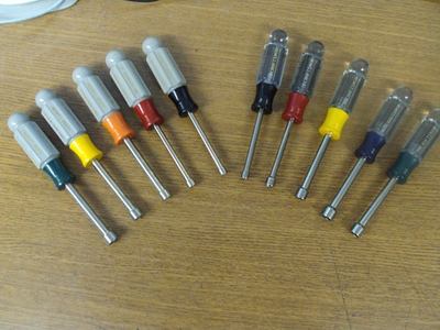 #ad #ad Craftsman Metric Nut Driver Set 5 6 7 8 9 MM amp; 5PC Sae 3 8 11 325 161 43 16 $37.99