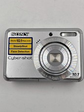 Sony Cyber-shot DSC-S930 10.1 MP Digital Camera Silver - Not Working
