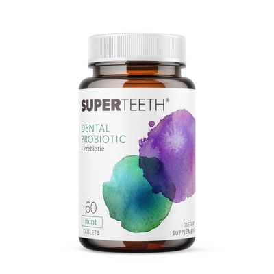 SuperTeeth Chewable Dental Probiotic for Adults & Kids | Support Healthy Teet...