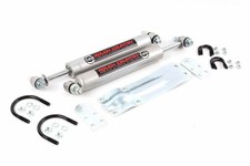Rough Country Dual Steering Stabilizer For Gm Dodge Ford 4wd Solid Axle