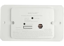 MTI 25-742-WT-TR Safe T-Alert 25 Series Carbon Monoxide/Propane Alarm -Wht Flush