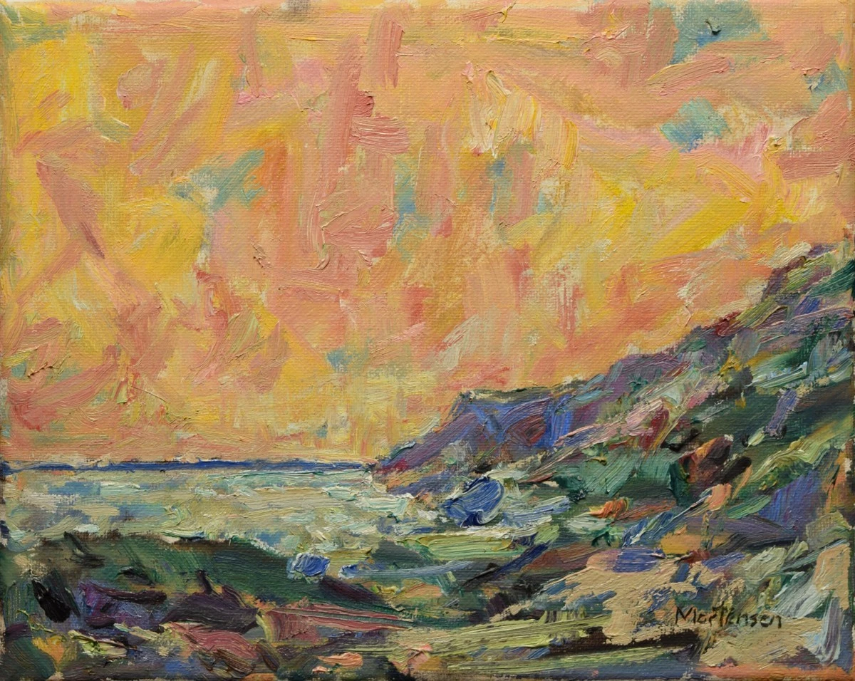 帆布抽象艺术风景画| eBay