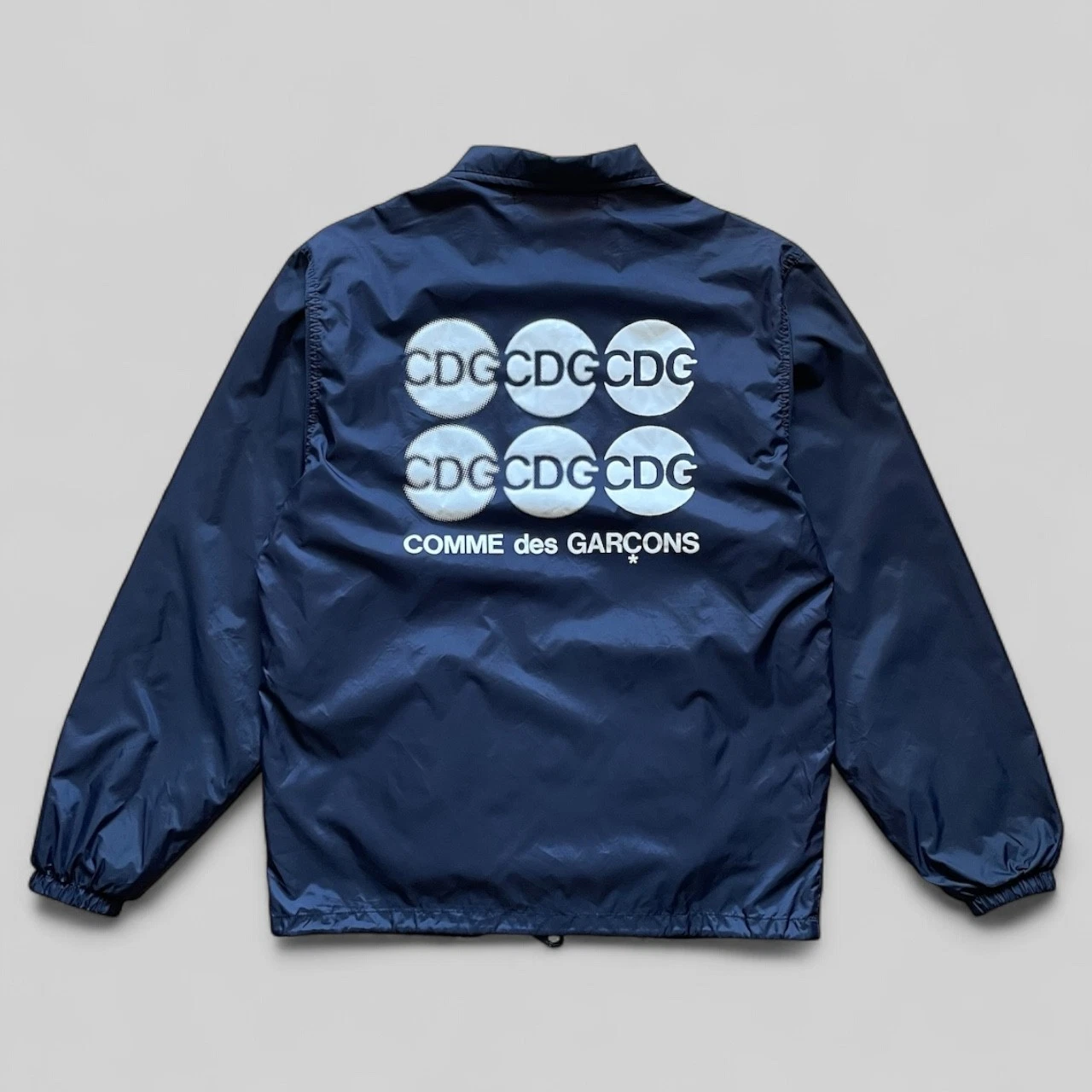 Giacca Coach Comme Des Garçons Uomo 'Good Design Shop' Blu Navy Taglia S