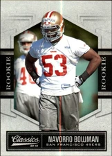 2010 Classics #175 NaVorro Bowman RC /999 - FB