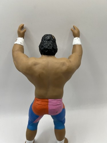 VINTAGE 1989 WWF LJN HAKU BLACK CARD SUPERSTARS ACTION FIGURE (23) - Picture 4 of 20