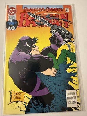 Detective Comics #657 (1993) ''Null and Void'' Knightfall Prelude Sam Kieth Cover