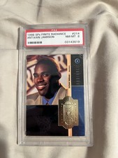 ANTAWN JAMISON PSA 8 Spx Finite Radiance Rookie Card 0698/1500 PSA 8 Tar Heels
