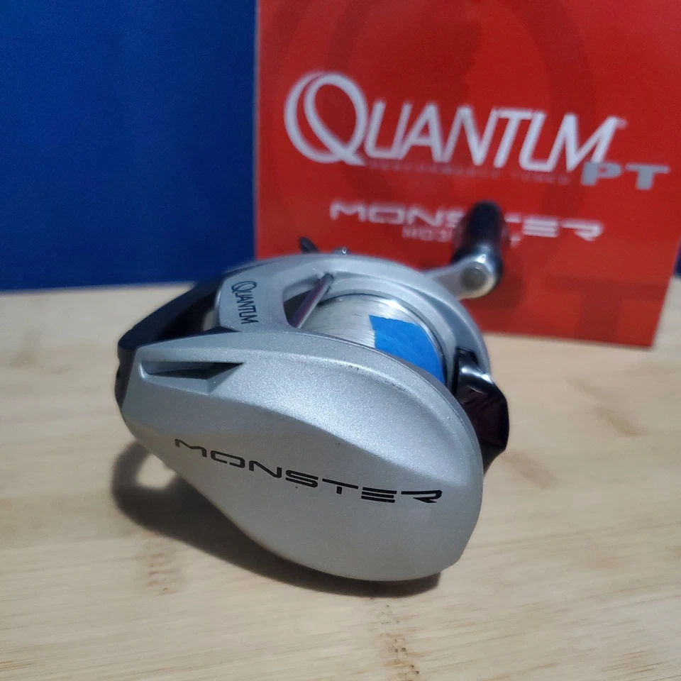 Carrete Baitcast Quantum Monster PT - Quantum Monster - 300HPT Foto 3 de 4