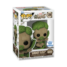 Funko Pop! Marvel #1399 Groot as Doctor Strange Exclusive w/ Protector