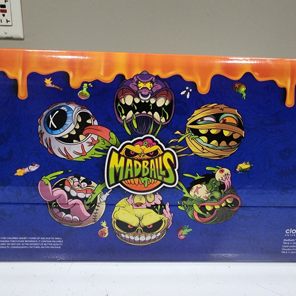 Madballs Minis Series 1 Complete Set Of 12 With Complete Display