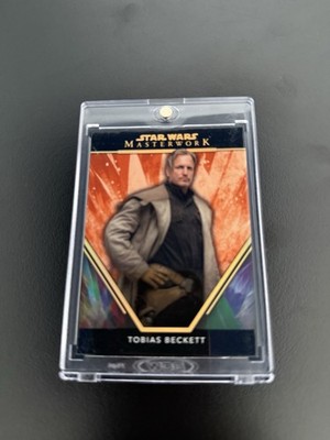 2024 Topps Star Wars Masterwork Tobias Beckett #83 Orange 02/10