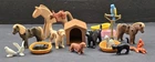 Playmobil - Pets & Animals Lot - Vintage - Parrot Dogs Cats Horse Pony Squirrel