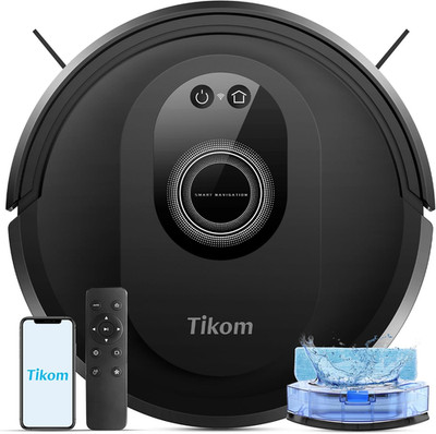 Tikom Saugroboter Mit Wischfunktion 2 in 1, G8000 Max Staubsauger Roboter, 5000P