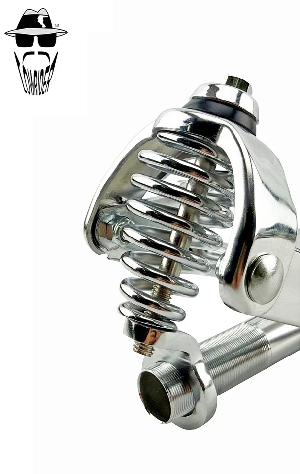 Original Lowrider 20" Bent 1" Chrome Durable Suspension Retro Springer Fork. - Image 2 of 2