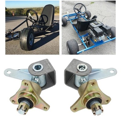Vorderradnabe Satz 6 Zoll Reifen 15mm 3 Bolzen Lenkspindel für ATV für quad Bike
