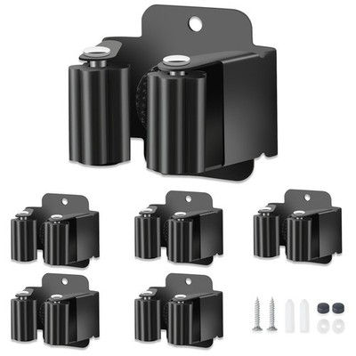 baecel 5 PCS Broom Holder Wall Mount, Upgraded Heavy Duty Mop and Broom Hold
