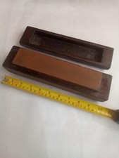 Vintage Honing Oil Stone 8", Box 10 X 2.5" Pike Mfg, Co. USA. (17