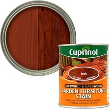 Cuprinol Garden Furniture Stain Exterior Woodcare, Teak,750 ml