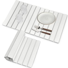 Extra Large Stone Dish Drying Mat for Kitchen Counter, 28" L  16" W Eco-Frie...