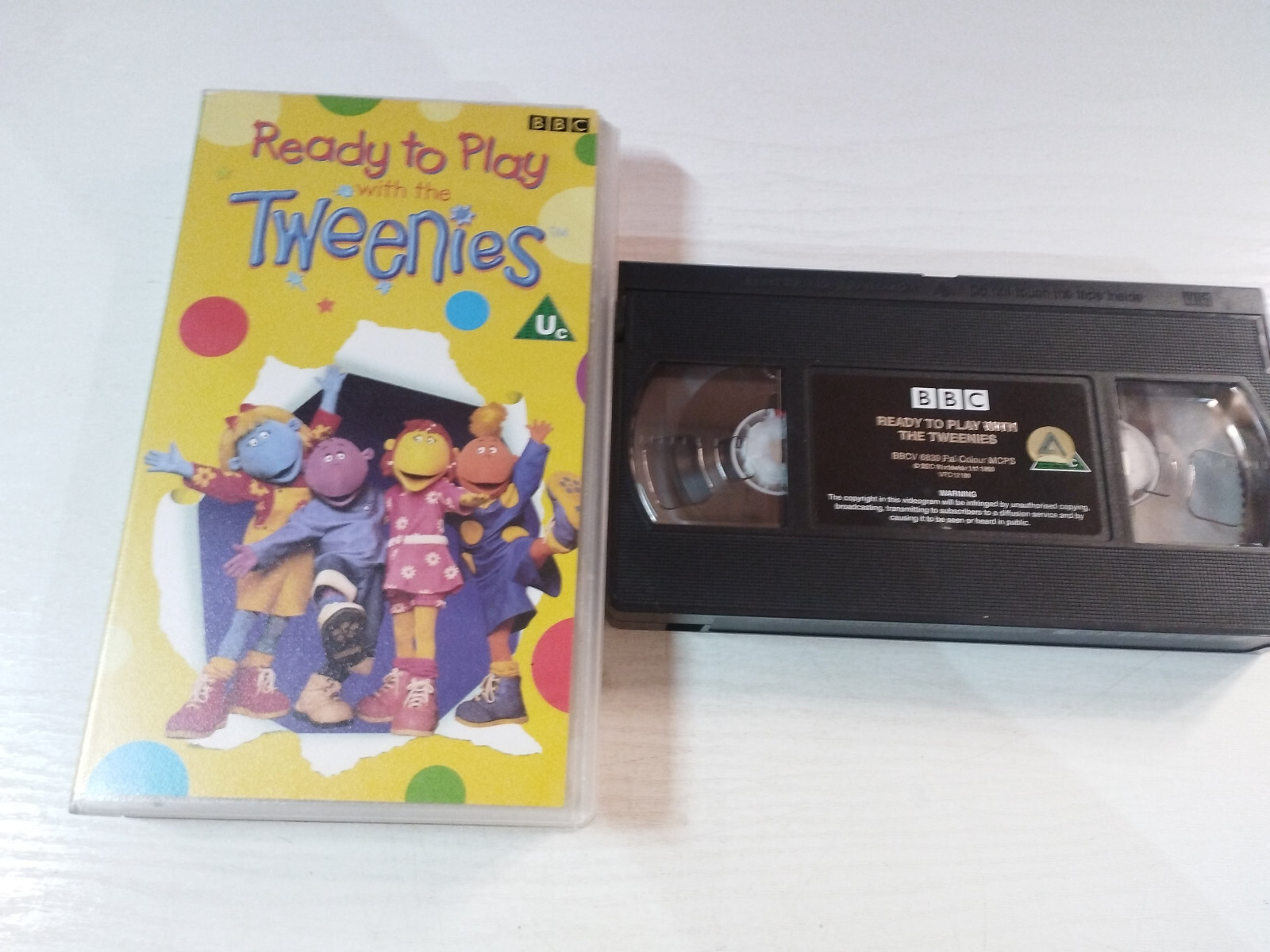 Tweenies Ready To Play BBC 1999 - VHS Tape English Am