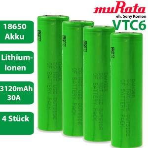 Аккумулятор sony us18650vtc6