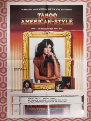 TABOO AMERICAN-STYLE/ AMERICAN TABOO FOLDED US ONE SHEET POSTER