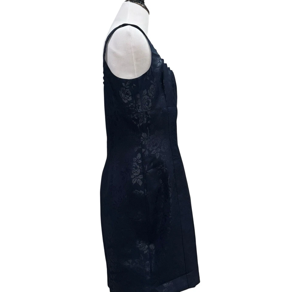 Vestido Vaina Nanette Lepore Petites Para Mujer Talla 12P De Colección Hecho en EE. UU. Floral Foto 4 de 4