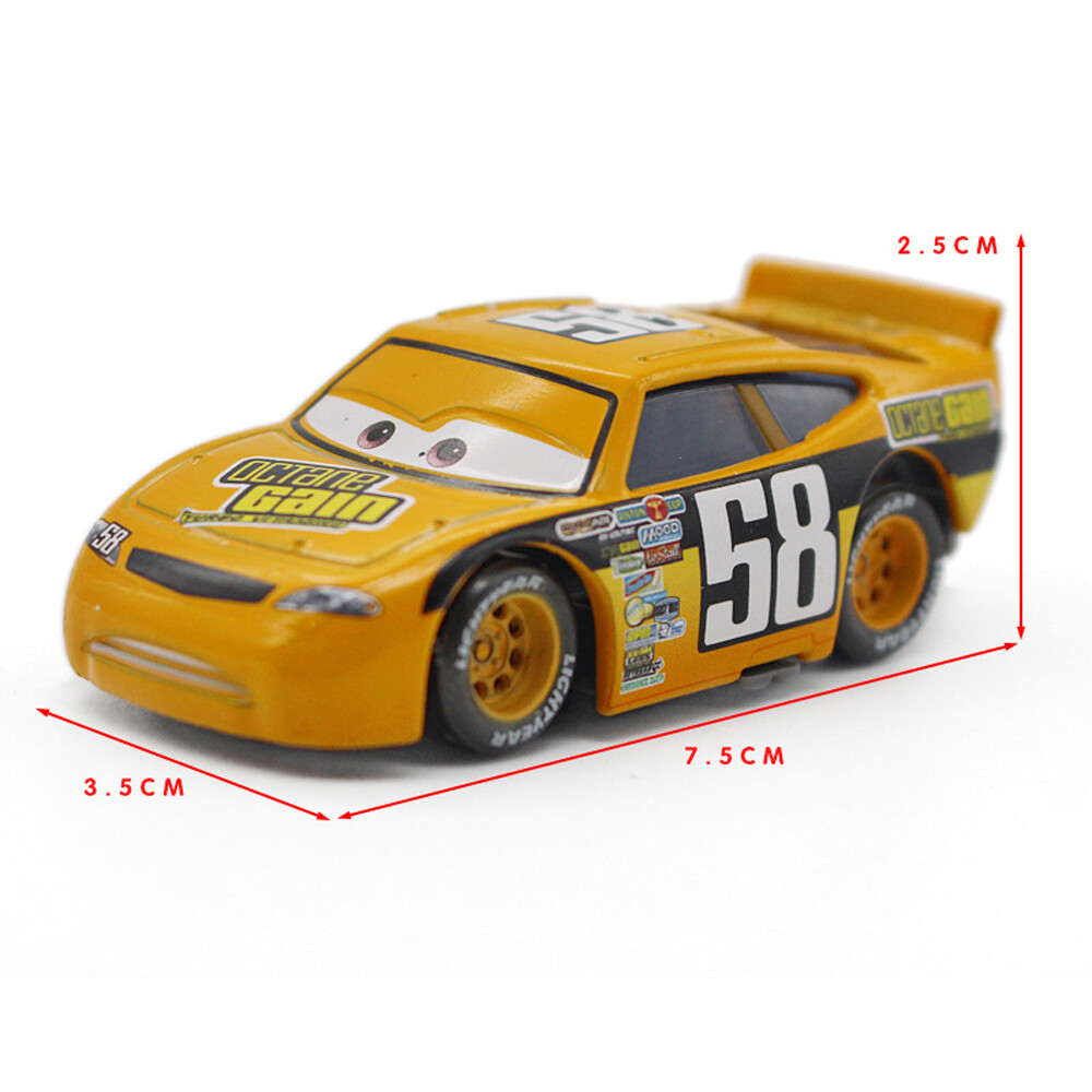 Disney Pixar Cars Lot Lightning McQueen 1:55 Diecast Model Car Aircraft Luigi - Picture 203 of 237