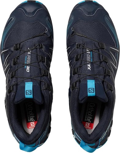 Salomon Men's XA PRO 3D GTX Trail Running Shoe, Navy Blazer/Hawaiian, 9 US - Picture 2 of 7