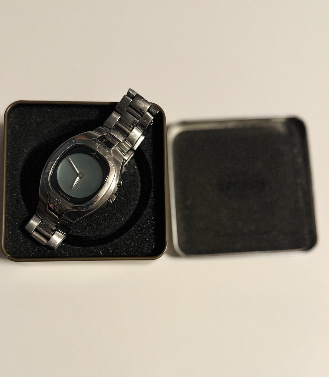 FOSSIL BIG TIC JR-8094 動作品 1545 Fossil Big Tic Watch Men 40mm Counting Seconds JR-8094 New