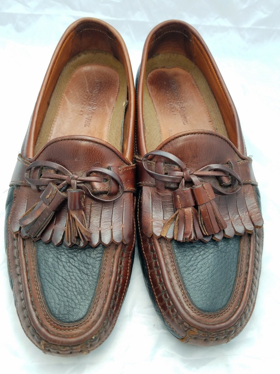 Johnston Murphy Passport Shoes Mens Kiltie Tassel Brown  display picture 3