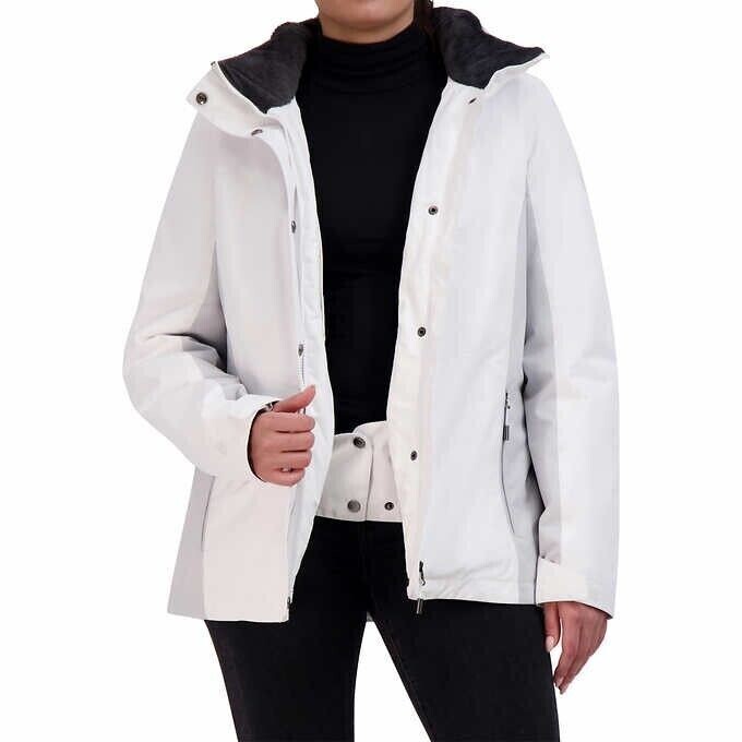 NWT Gerry Women's Snow Jacket Ski Parka Winter Coat White Size XS