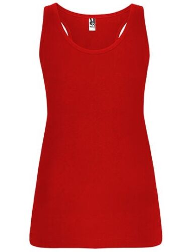 Damen Tank-Top Racerback Trägershirt Shirt Tanktop 100% Baumwolle S-XXL BY6535 - Bild 7 von 15
