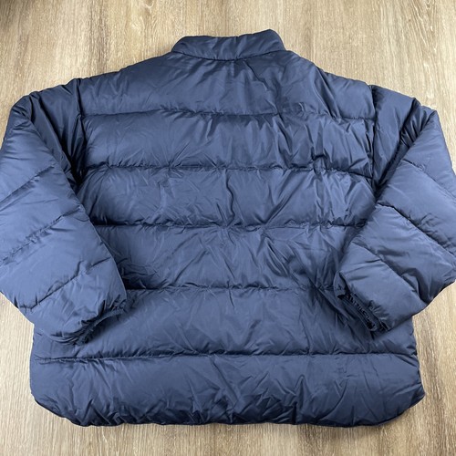Cabelas Premier Northern Goose Down Puffer Jacket Men's 2XL Navy Blue 650 Y2k - Picture 17 of 21