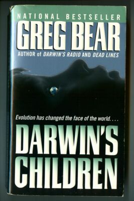 DARWIN's CHILDREN by Greg Bear! Vintage 2004 Ballantine Del Rey SciFi Paperback!