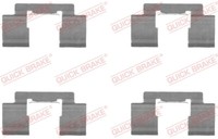 Quick Brake 109-1732 Accessory Kit, Disc Brake Pad For Chrysler