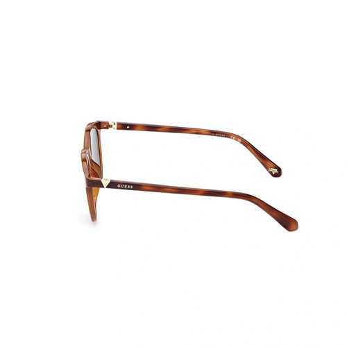 Guess GU5216 53N Occhiali da sole rotondi biondi Havana montatura in plastica 51-19-145 - Foto 6 di 7