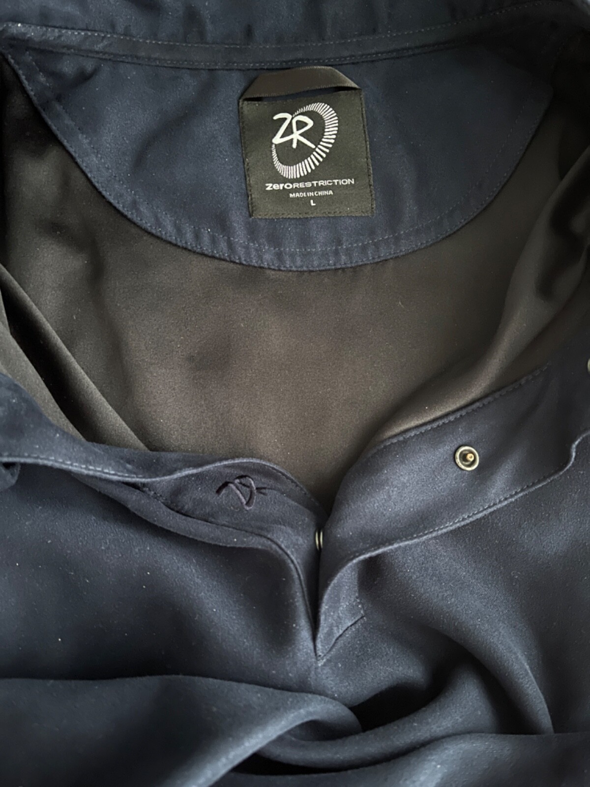 ZERO RESTRICTION LS 1/4 snap pullover jacket men … - image 8