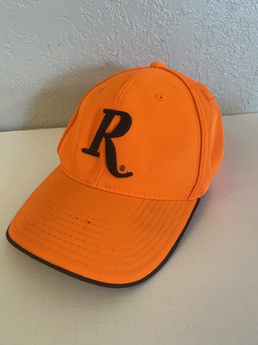 Casquette Baseball Remington Blaze Orange - Vintage, Homme, Toile, Réglable - NEUF