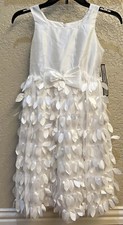 Jayne Copeland Dress Girls Size 7 NEW Baptism Wedding Confirmation Party Flower