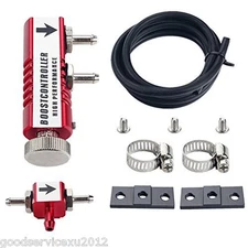 Universal Adjustable Racing Manual Turbo Boost Bypass Controller Kit 30Psi